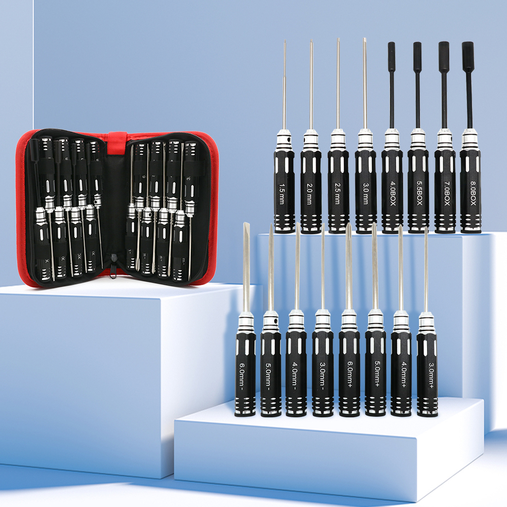 Rc Helicopter Tool Kit - RC Hex Driver Set - 16pcs