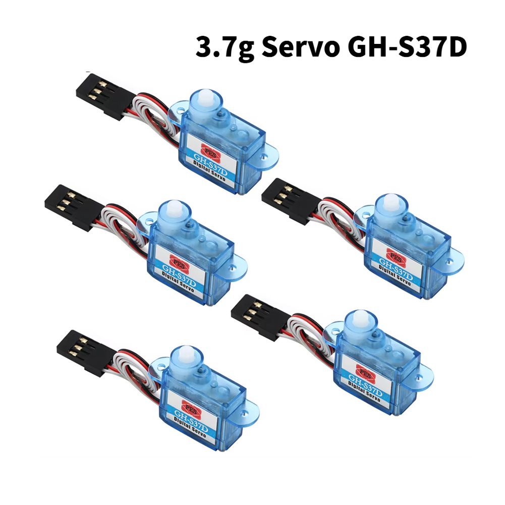 Rc Helicopter Servo - 5/10Pcs 3.7g Digital Servo Mini Micro