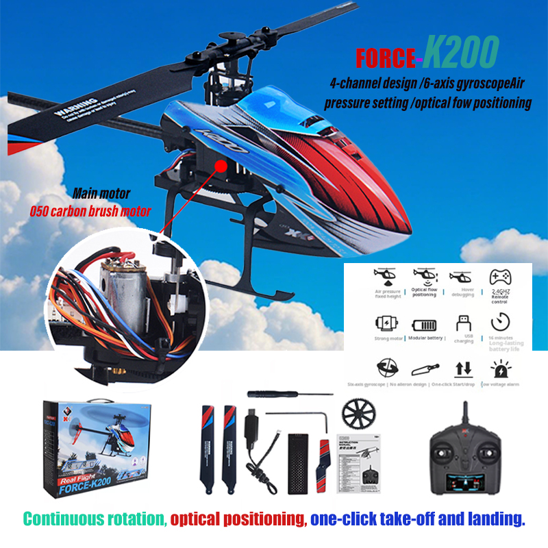 WLtoys XK K200 RC Helicopter 4 - Rc Helicopter Single Rotor avaliação e preço