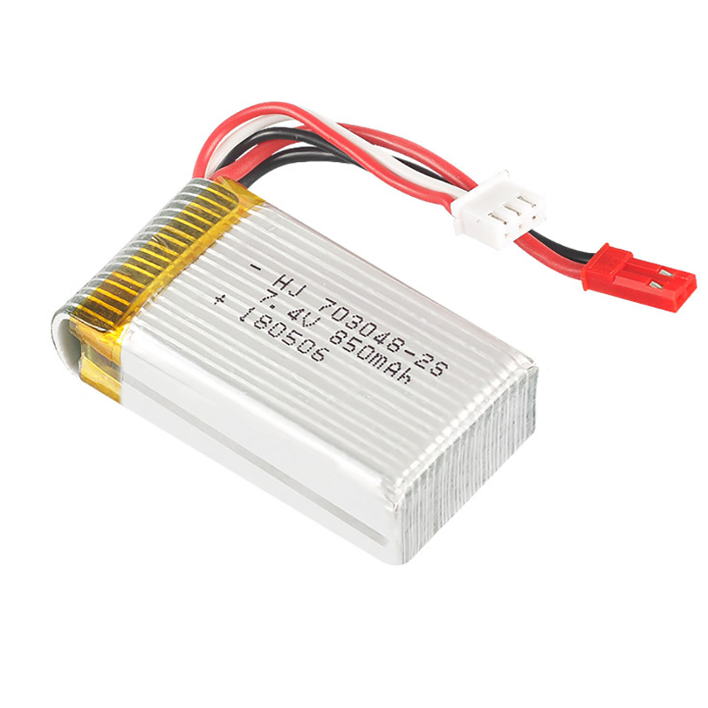 1-5pcs  2s 7.4V 850mAh 703048  - Rc Helicopter Battery avaliação e preço