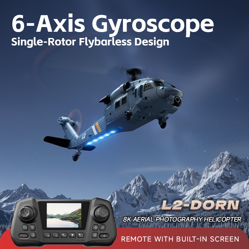 4DRC L2 Apache RC Fighter Heli - Rc Helicopter Single Rotor avaliação e preço
