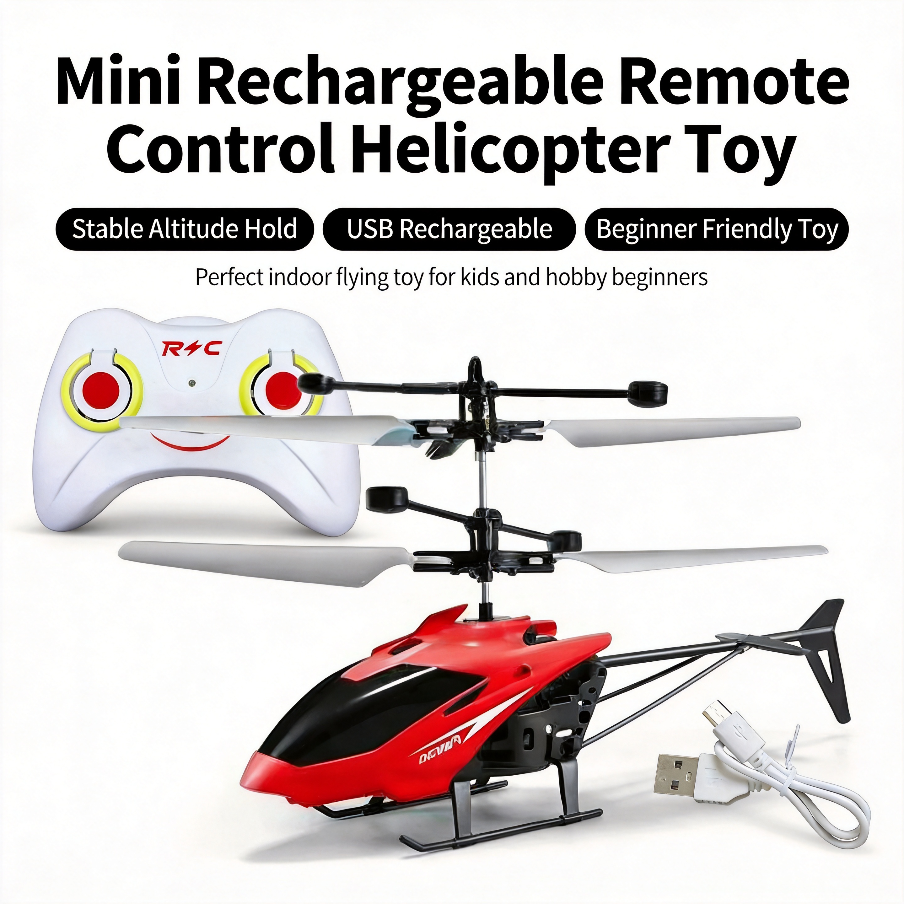 Rechargeable Mini Remote Contr - Rc Helicopter Gas avaliação e preço