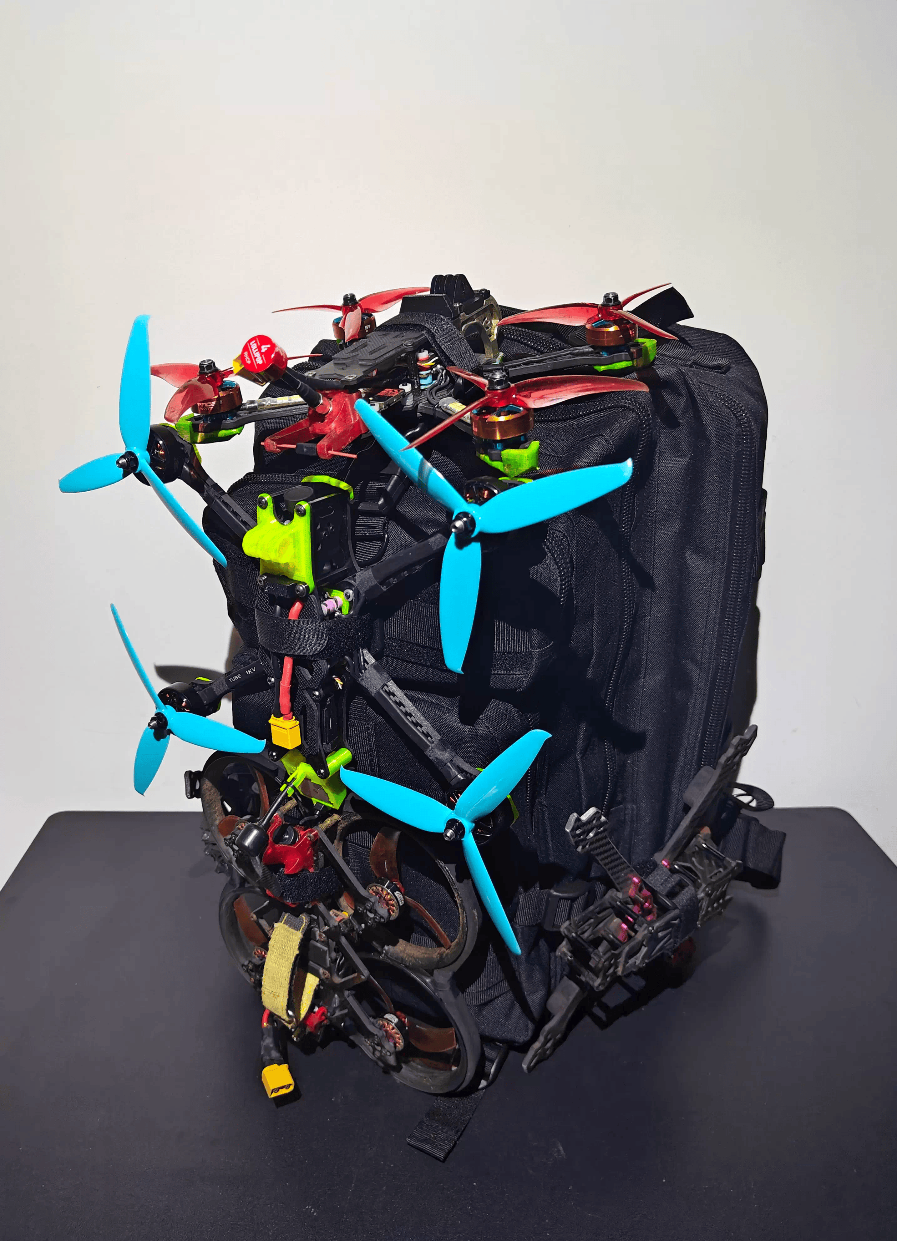 FPV Backpack Military Hang 4-5 - Rc Helicopter Large avaliação e preço
