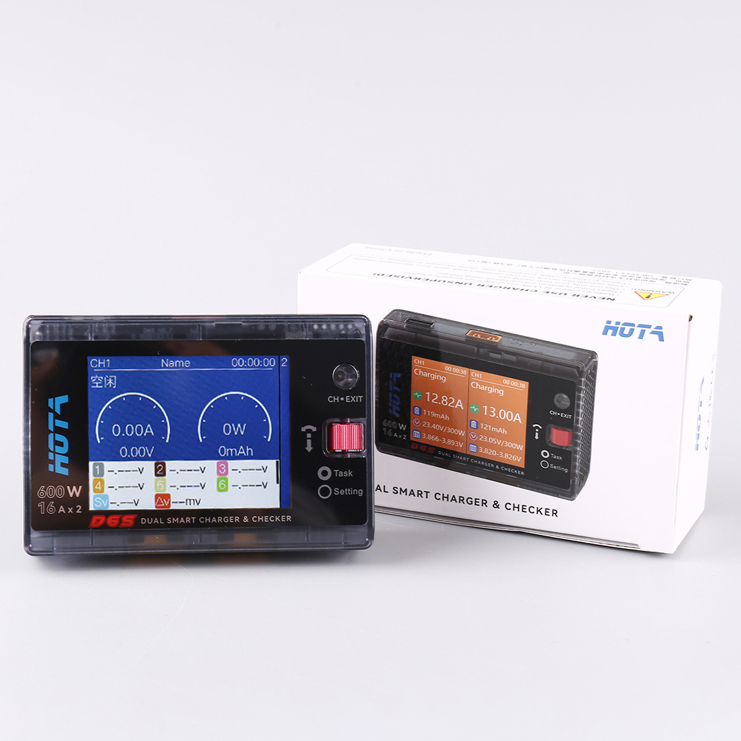 HOTA D6S 600W Dual Channel Sma - Rc Helicopter Charger avaliação e preço