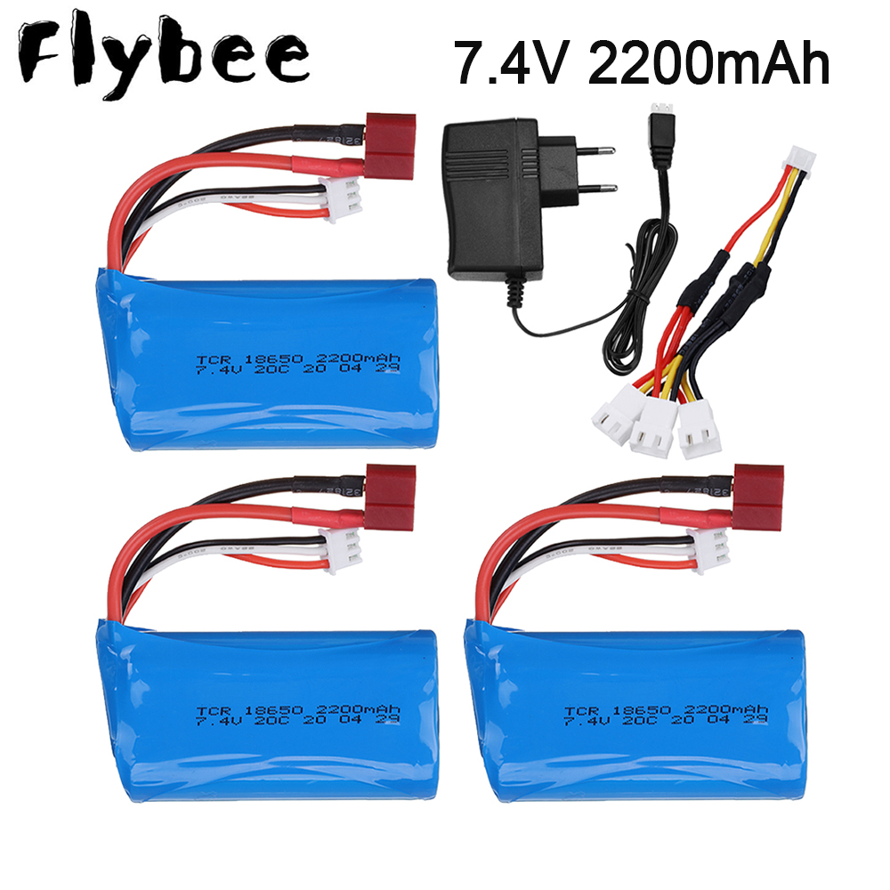 7.4V 2200mAh 18650 Lipo Batery - Rc Helicopter Parts avaliação e preço