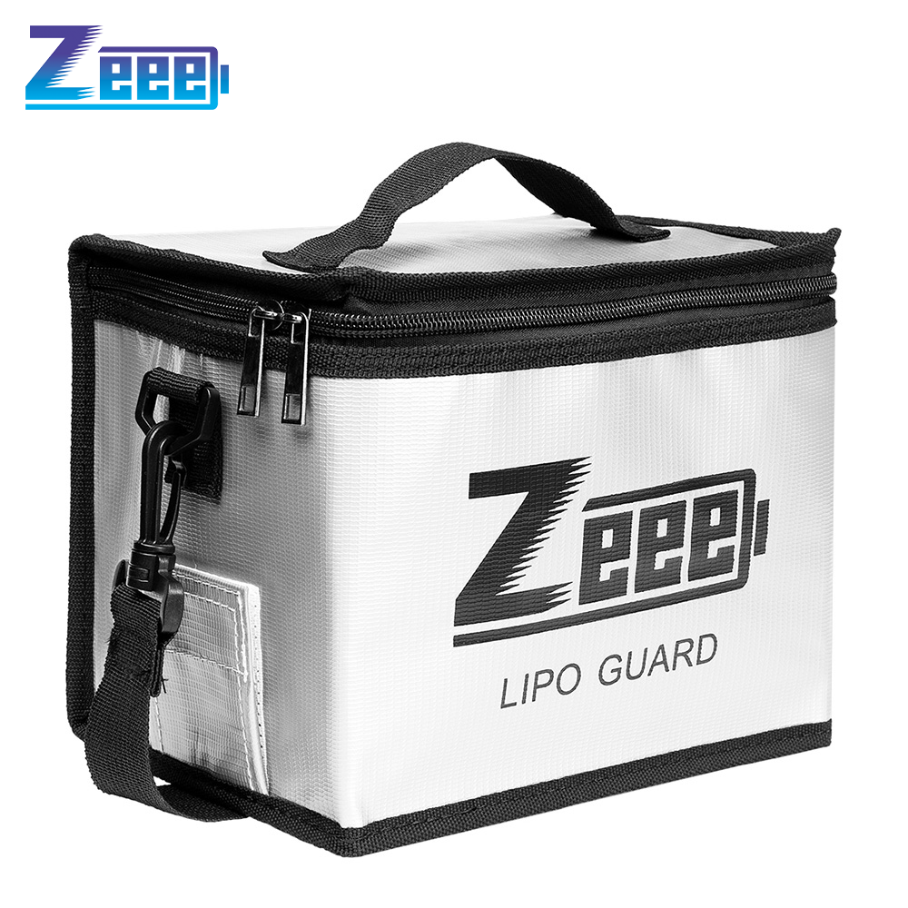 Zeee Lipo Battery Safe Bag 215 - Rc Helicopter Bag avaliação e preço