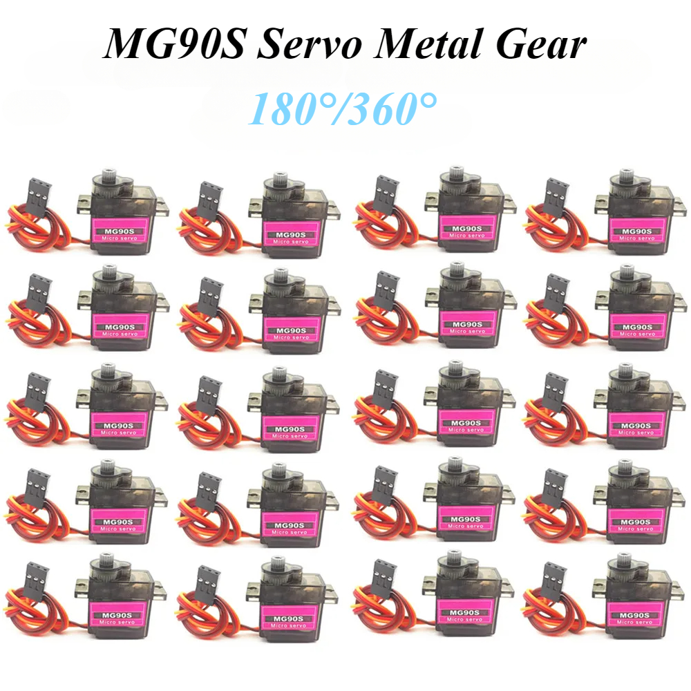 2/4/10/20/50Pcs MG90S Servo Al - Rc Helicopter Servo avaliação e preço