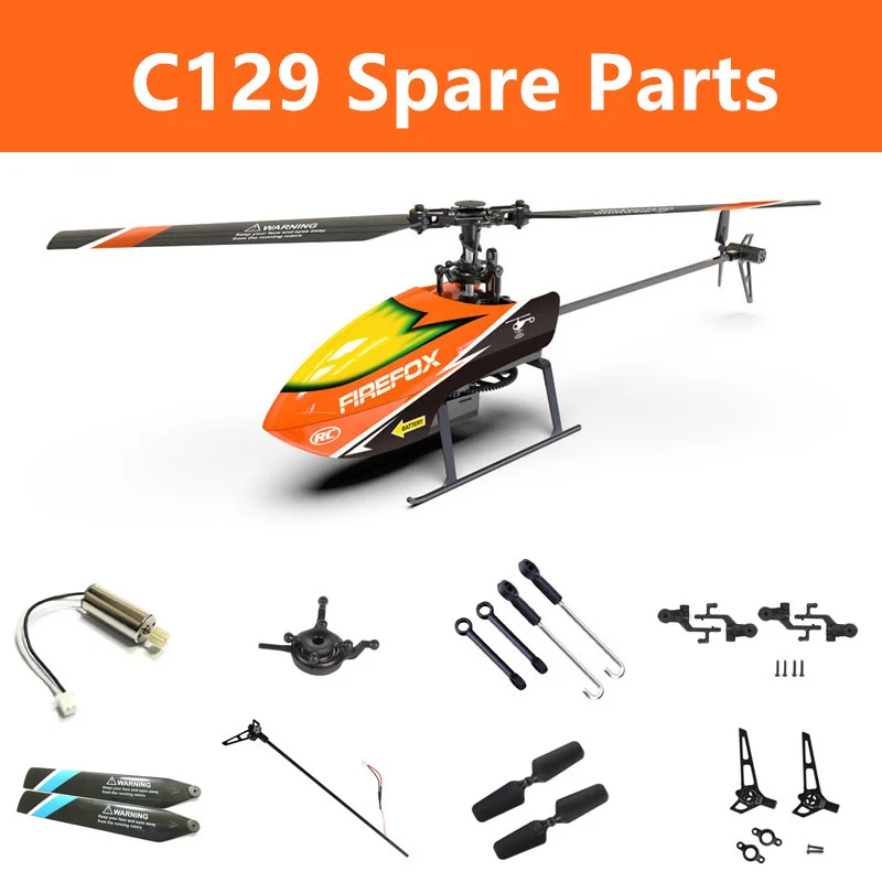 Spare Parts List For FIREFOX C - Rc Helicopter Coaxial avaliação e preço