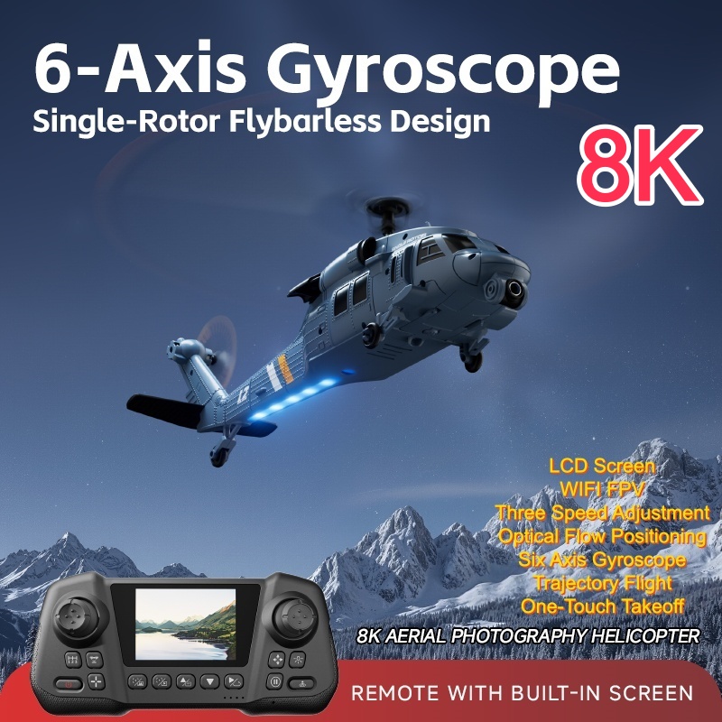 Single-Rotor Flybarless Design - Rc Helicopter Gyro avaliação e preço