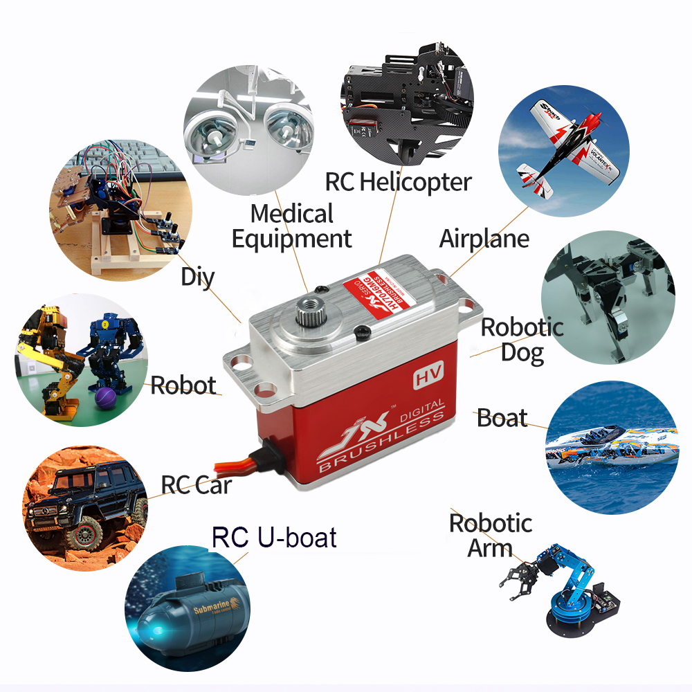 JX Servo BLS-HV7032/7046MG Bru - Rc Helicopter Large avaliação e preço