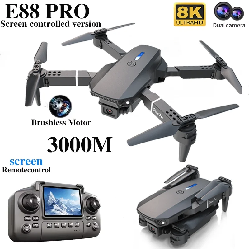 Professional E88 PRO Drone wit - Rc Helicopter Electric avaliação e preço