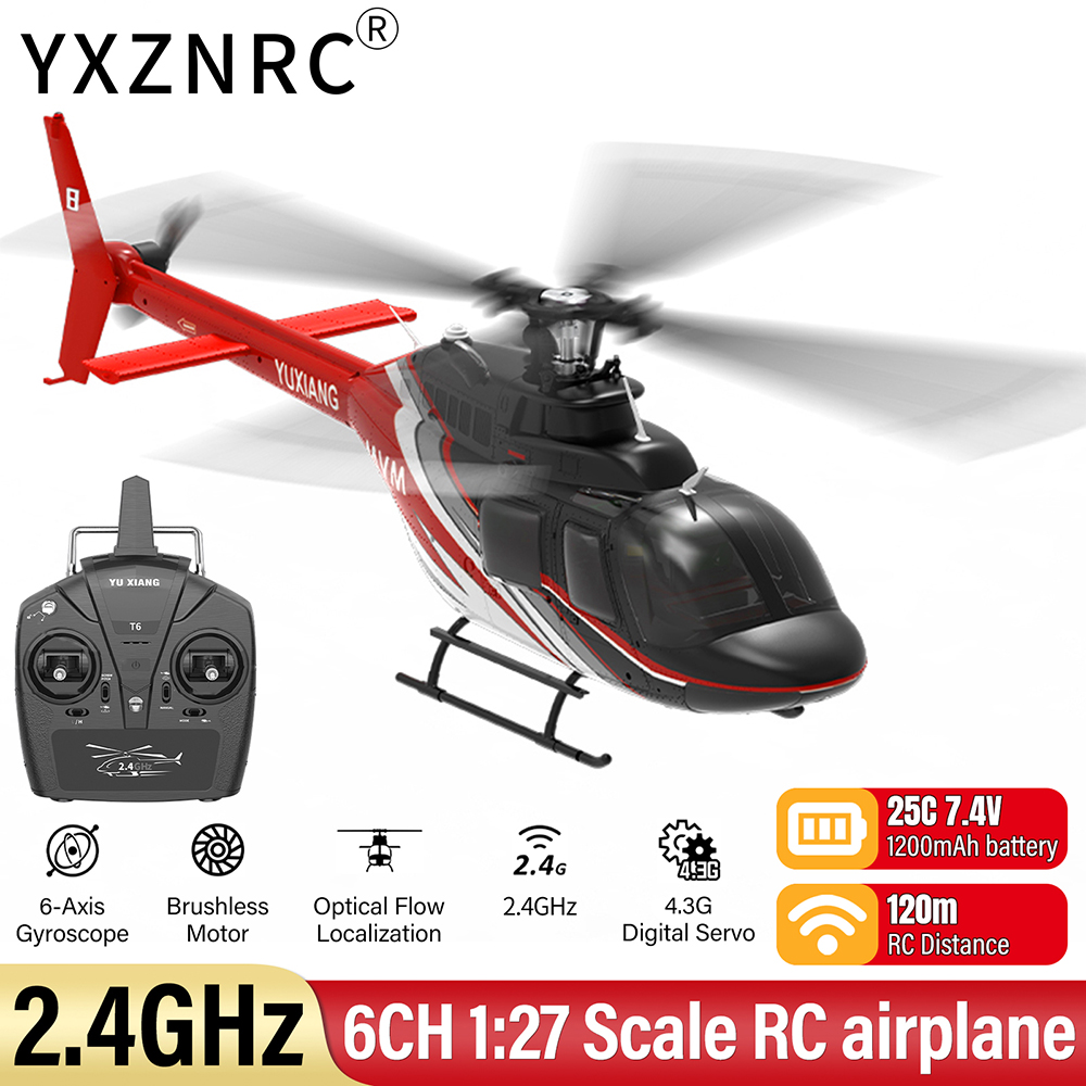 YU XIANG RC Airplane 2.4G 6CH  - Rc Helicopter Gyro avaliação e preço