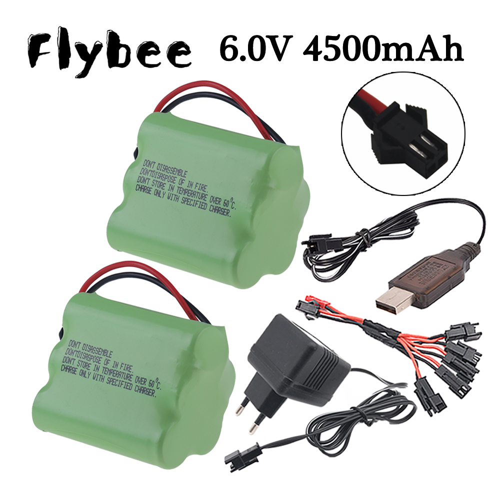 6v 4500mAh Ni-MH Battery SM Pl - Rc Helicopter Charger avaliação e preço