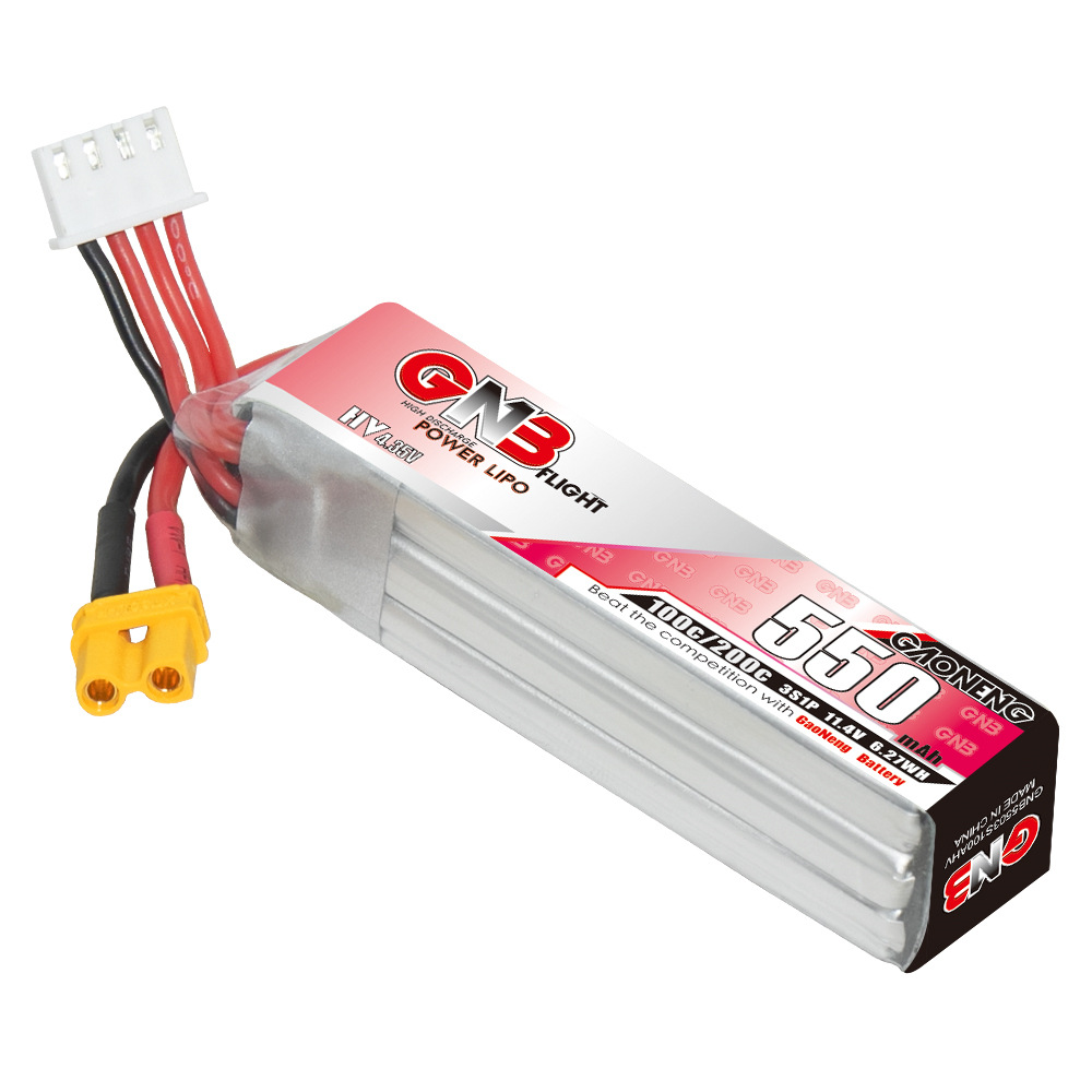 GNB HV 11.4V 550mAh 100C/200C  - Rc Helicopter Parts avaliação e preço