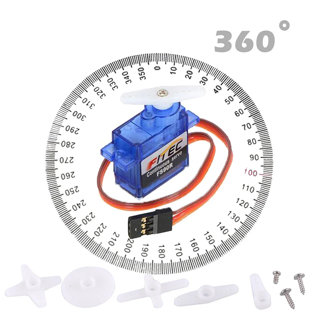Feetech Mini FS90R Micro Servo - Rc Helicopter Motor avaliação e preço