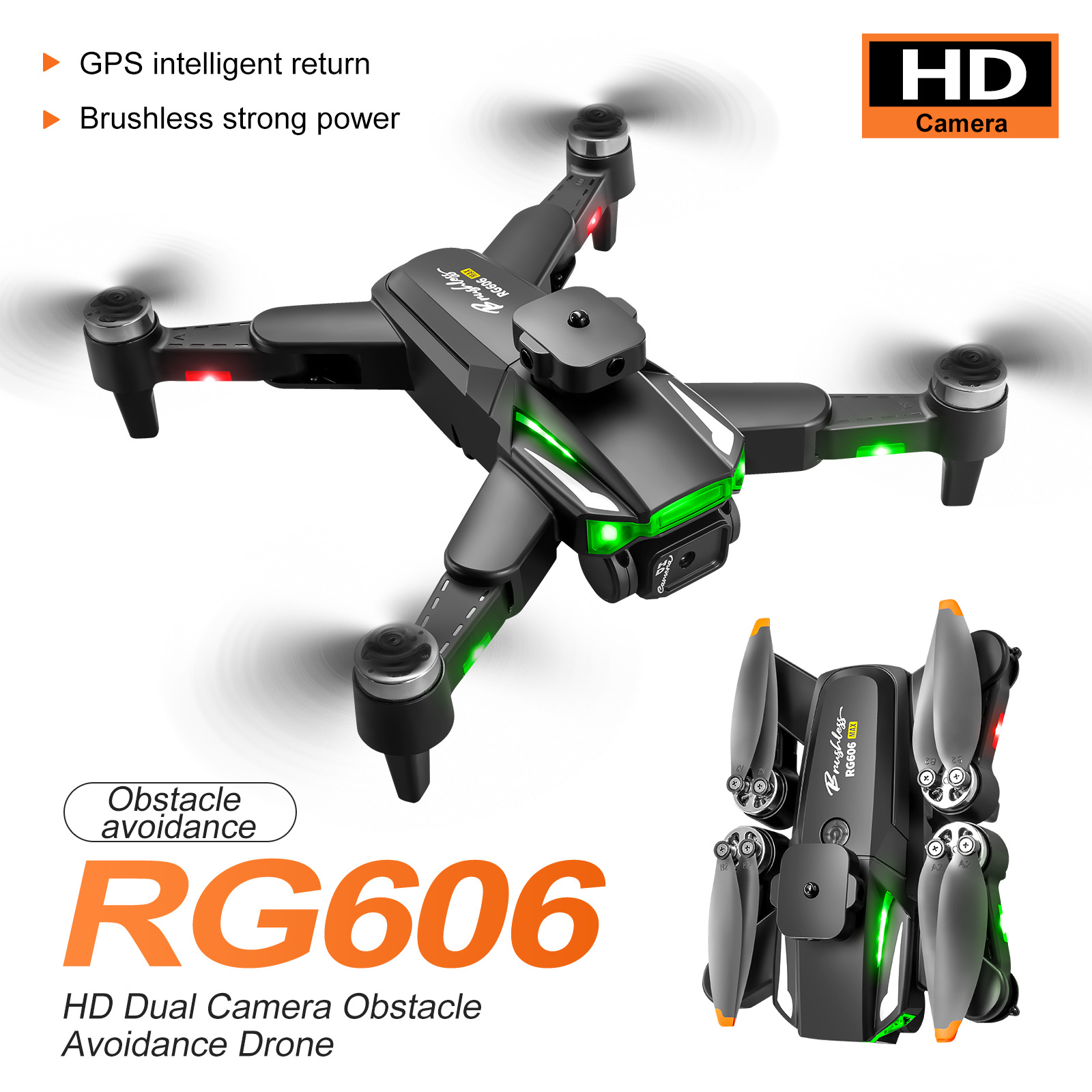 RG606MAX Drone 8K Professional - Rc Helicopter Large avaliação e preço