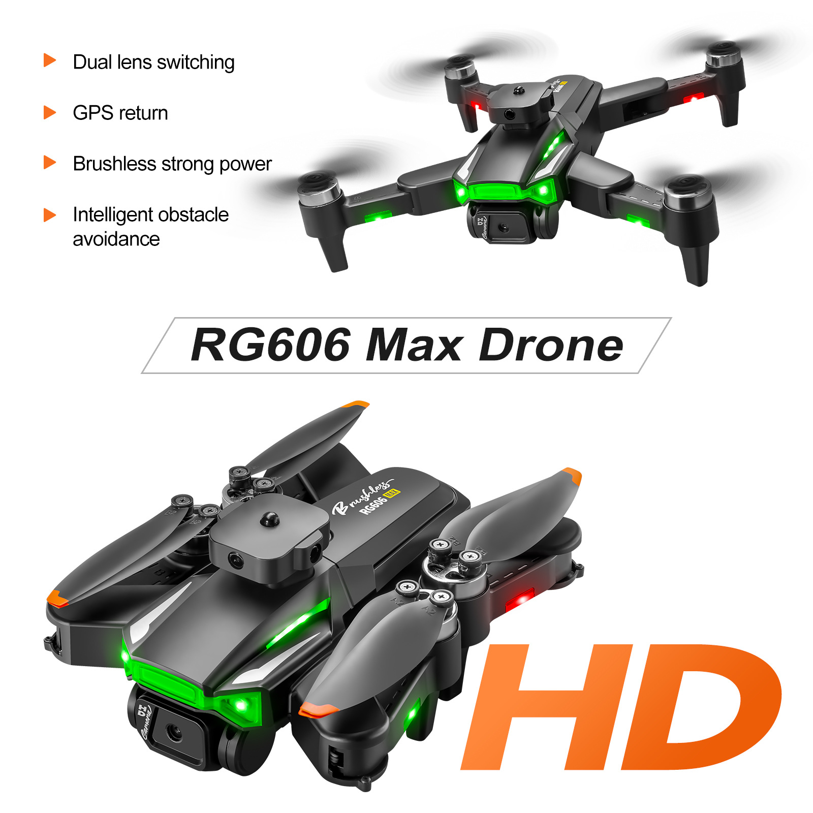 RG606MAX Drone 8K Professional - Rc Helicopter Large avaliação e preço