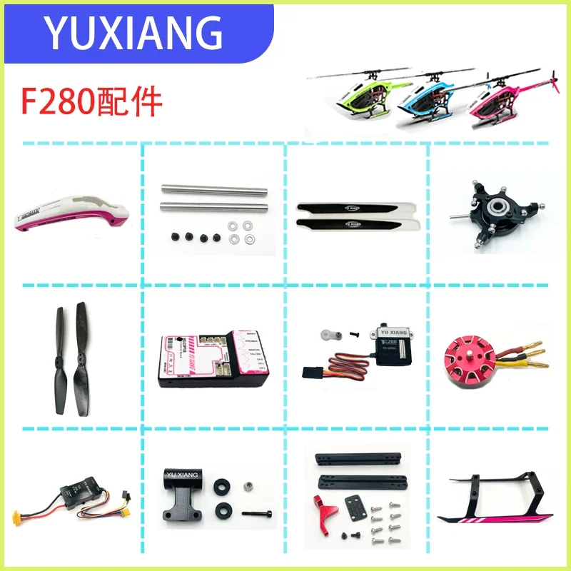 YUXIANG F280 6CH 3D RC Helicop - Rc Helicopter Coaxial avaliação e preço