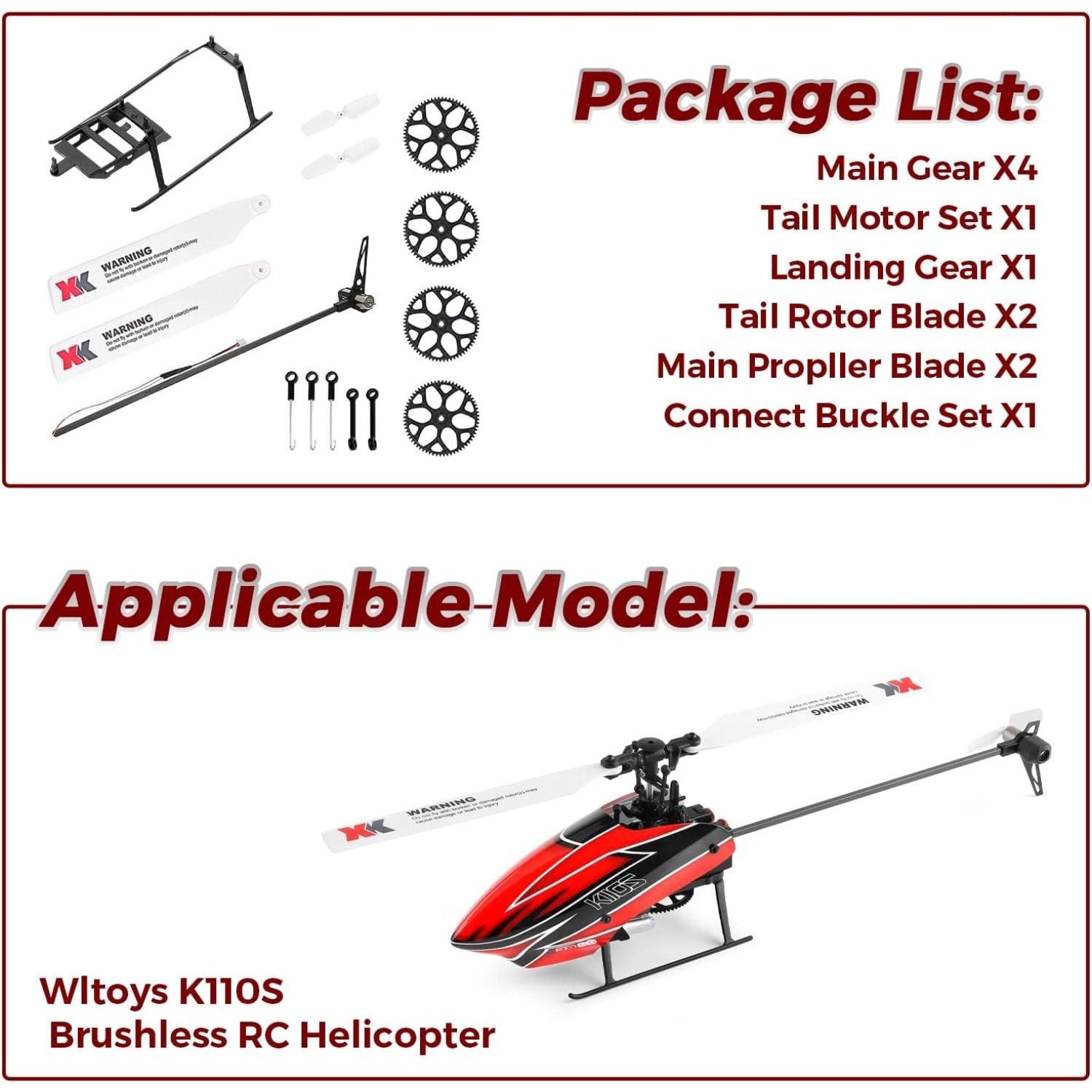 Spare Accessory Kit, Compatibl - Rc Helicopter Motor avaliação e preço