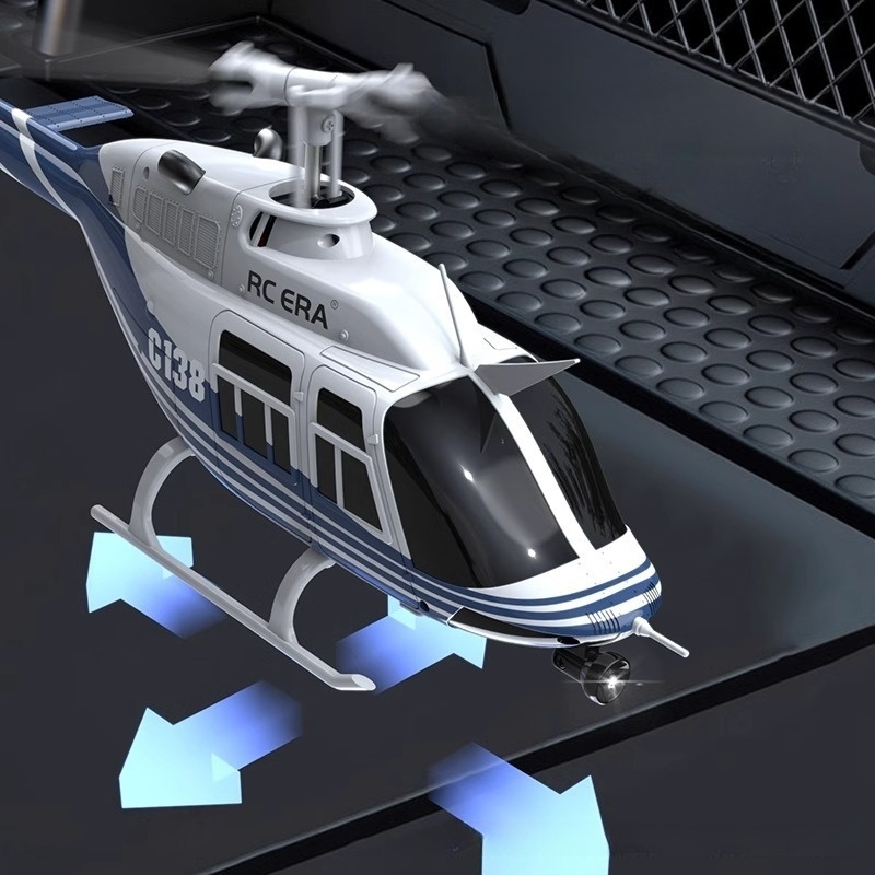 Rc  Era New Bell Two Hundred A - Rc Helicopter Single Rotor avaliação e preço