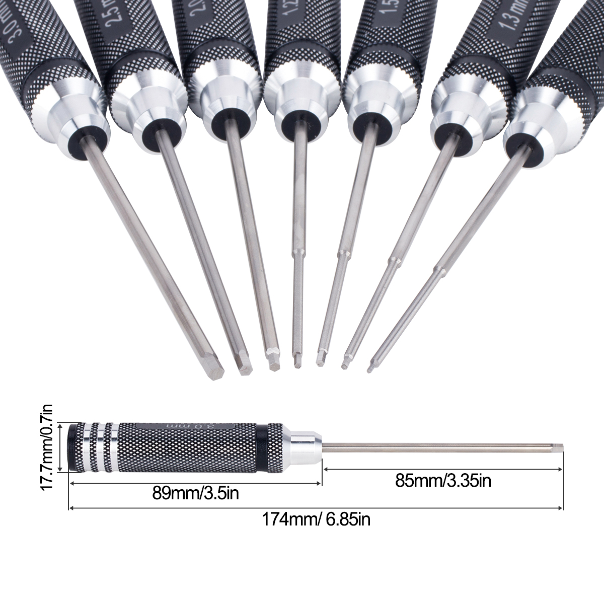 7 IN 1 Steel Hex Screwdriver S - Rc Helicopter Tool Kit avaliação e preço