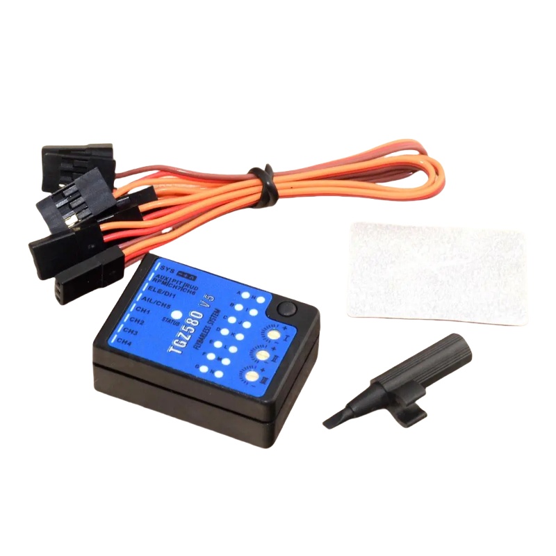 GZ580 V5 3-Axis Flybarless Gyr - Rc Helicopter Nitro avaliação e preço
