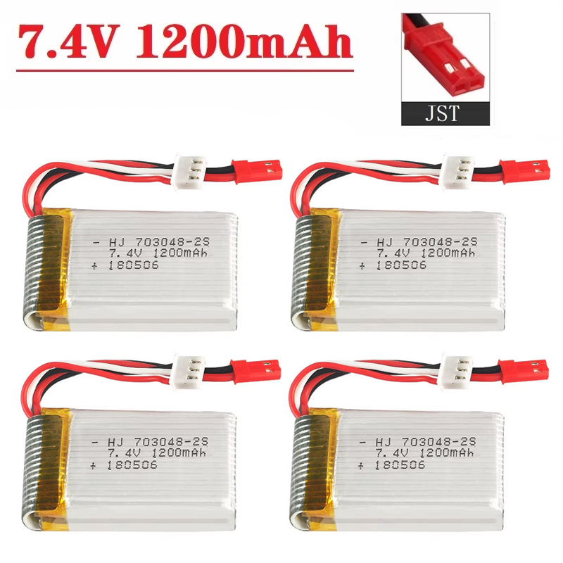 Lipo Battery 2S 7.4V 1200mAh 7 - Rc Helicopter Parts avaliação e preço