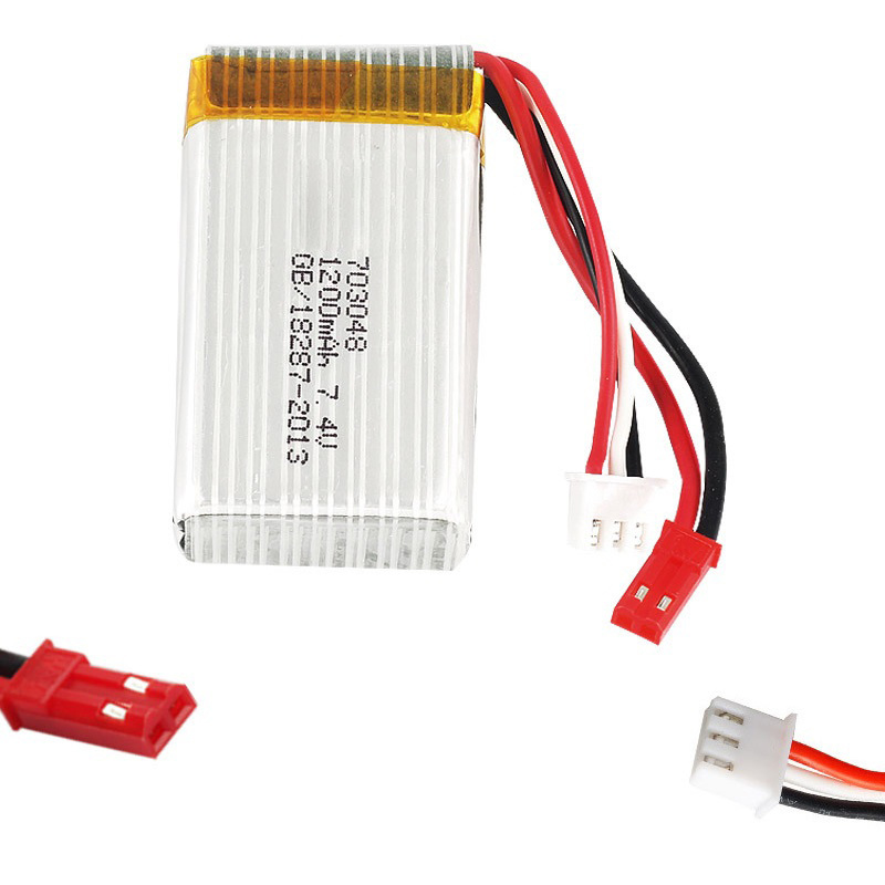 Lipo Battery 2S 7.4V 1200mAh 7 - Rc Helicopter Parts avaliação e preço