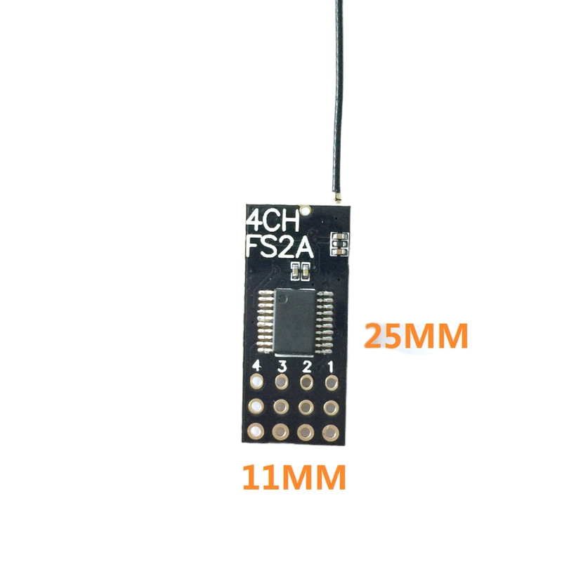 Flysky FS2A Mini Receiver 4CH  - Rc Helicopter Battery avaliação e preço