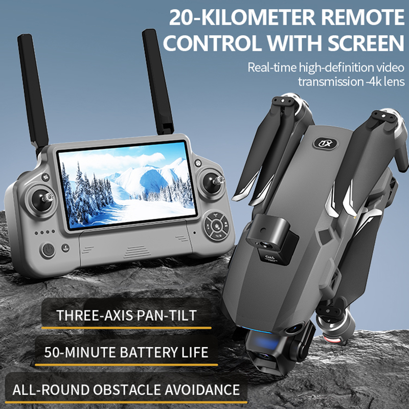 2026 New 8K Dual Camera Drone  - Rc Helicopter Electric avaliação e preço