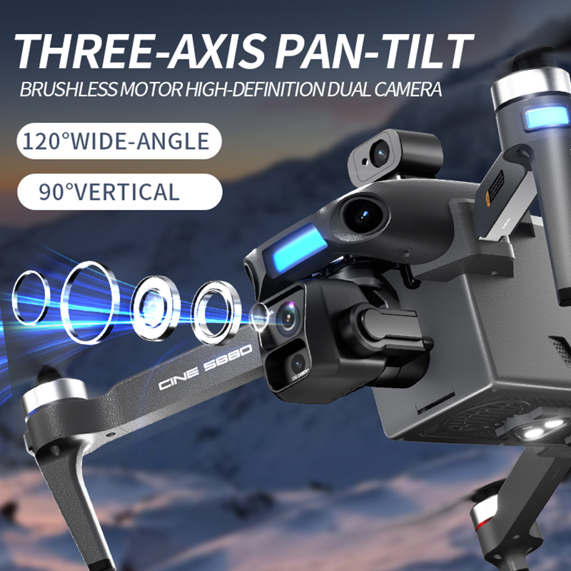 2026 New 8K Dual Camera Drone  - Rc Helicopter Electric avaliação e preço