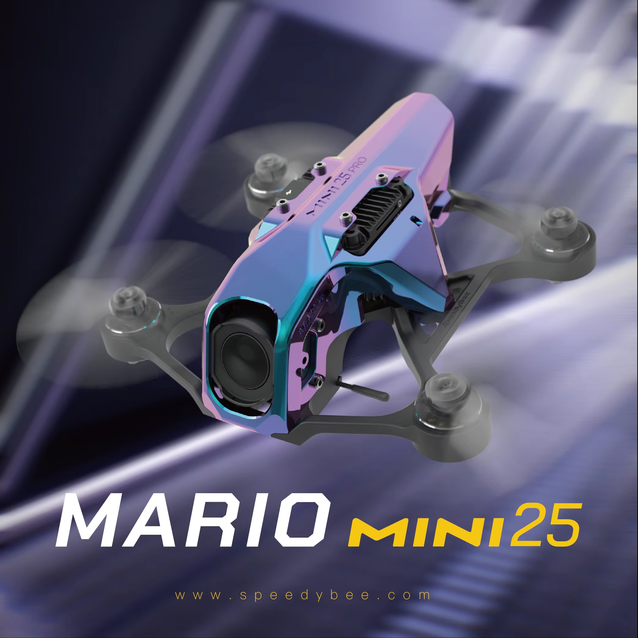 SpeedyBee Mario Mini25 PW /Mar - Rc Helicopter Case avaliação e preço