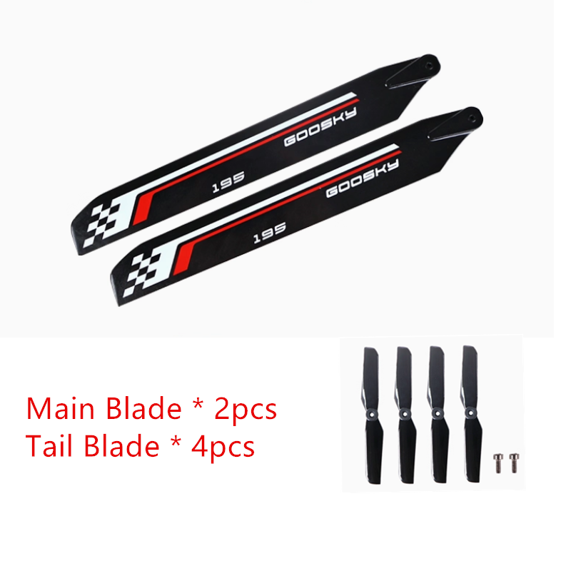 GOOSKY S2 Max / S2 Ultra 6CH R - Rc Helicopter Blade avaliação e preço
