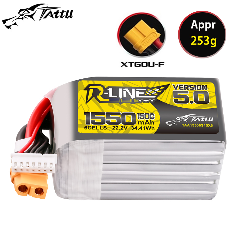 TATTU-R-LINE 5.0 22.2V 1550mAh - Rc Helicopter Parts avaliação e preço