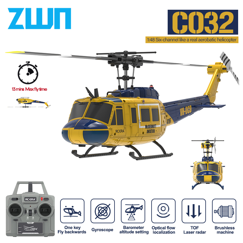 C032 RC Helicopter 2.4G 6-Aixs - Rc Helicopter Gyro avaliação e preço