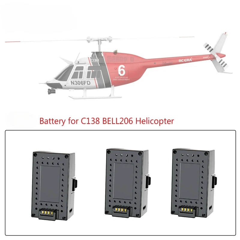In stock RC ERA  C138 BELL 206 - Rc Helicopter Coaxial avaliação e preço
