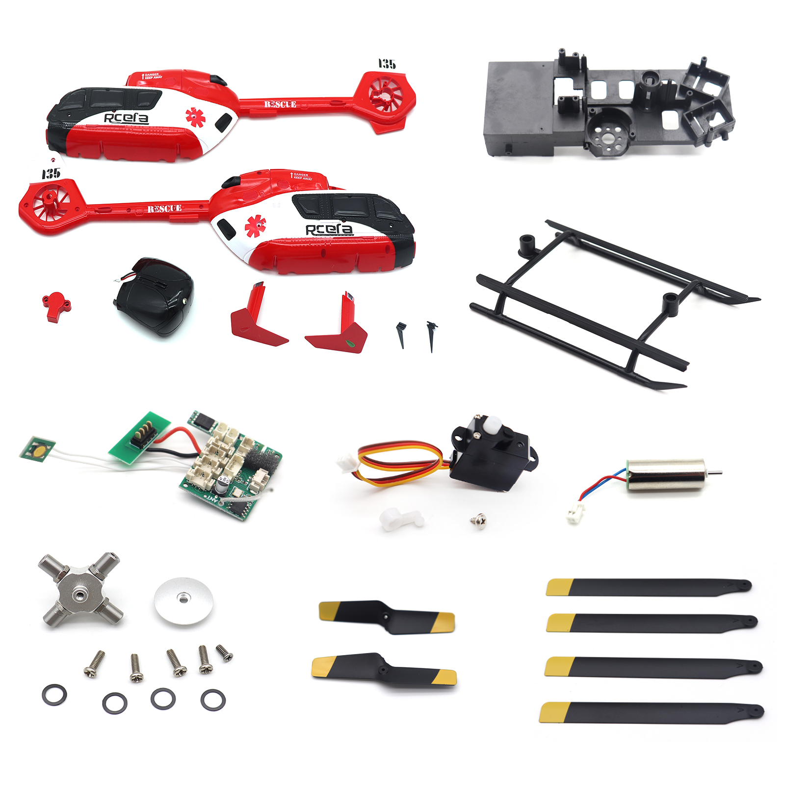 Original Parts for C159 EC-135 - Rc Helicopter Motor avaliação e preço