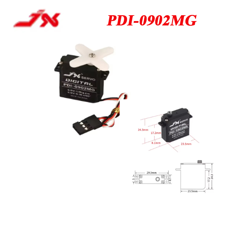 JX Coreless Servo PDI-0902MG 9 - Rc Helicopter Large avaliação e preço