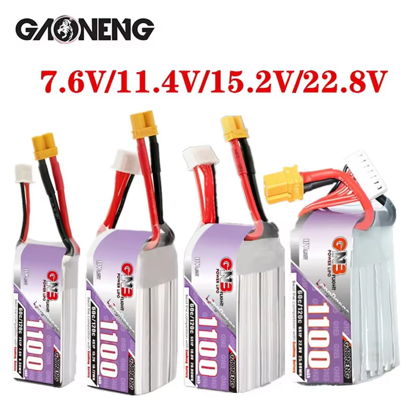 GNB 1100mAh 2S 3S 4S 6S 60C/12 - Rc Helicopter Parts avaliação e preço