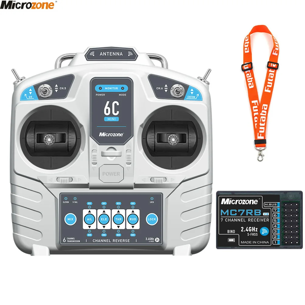 MicroZone MC6C Mini V2 2.4G 6C - Rc Helicopter Remote Control avaliação e preço