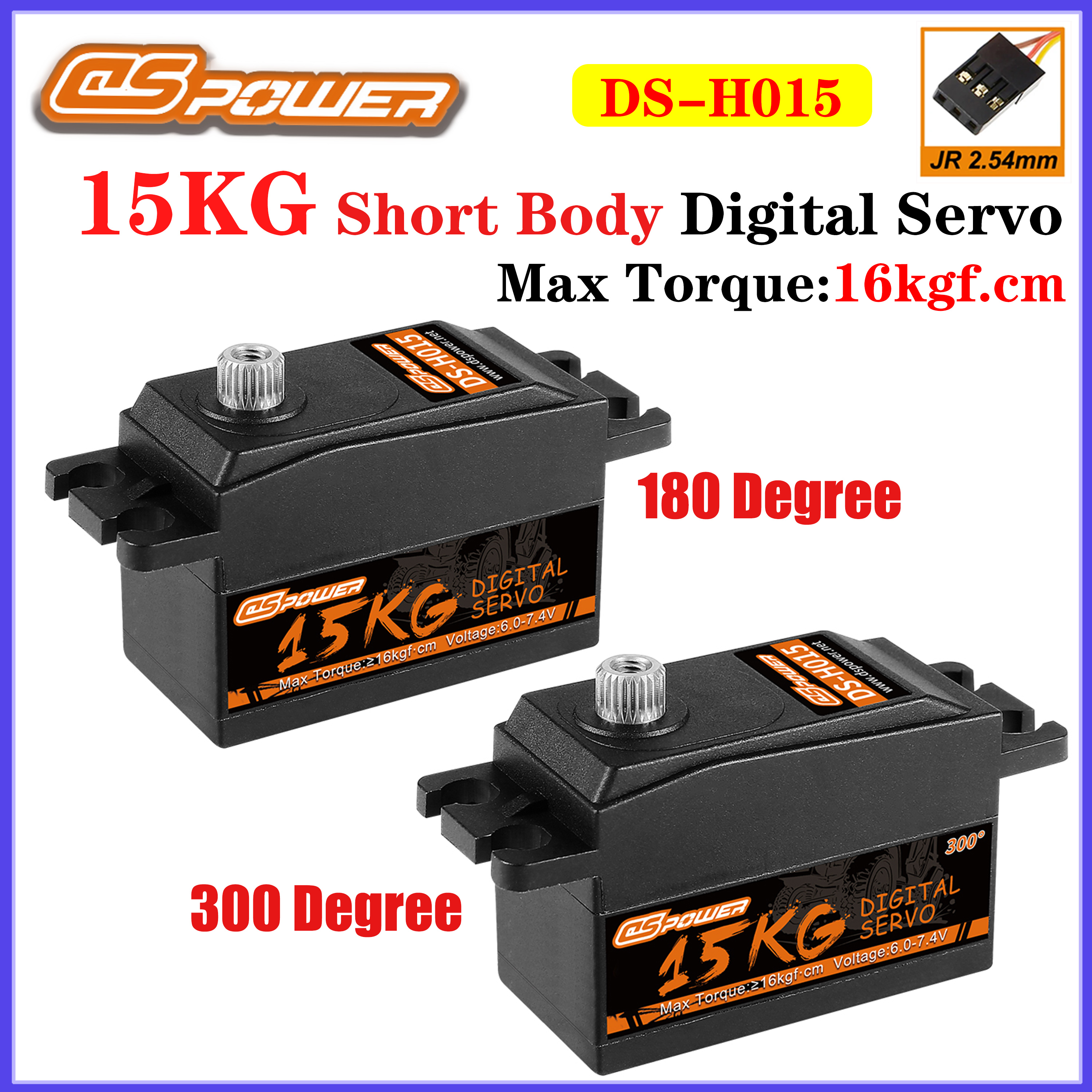 DSpower 15KG High Troque Metal - Rc Helicopter Motor avaliação e preço