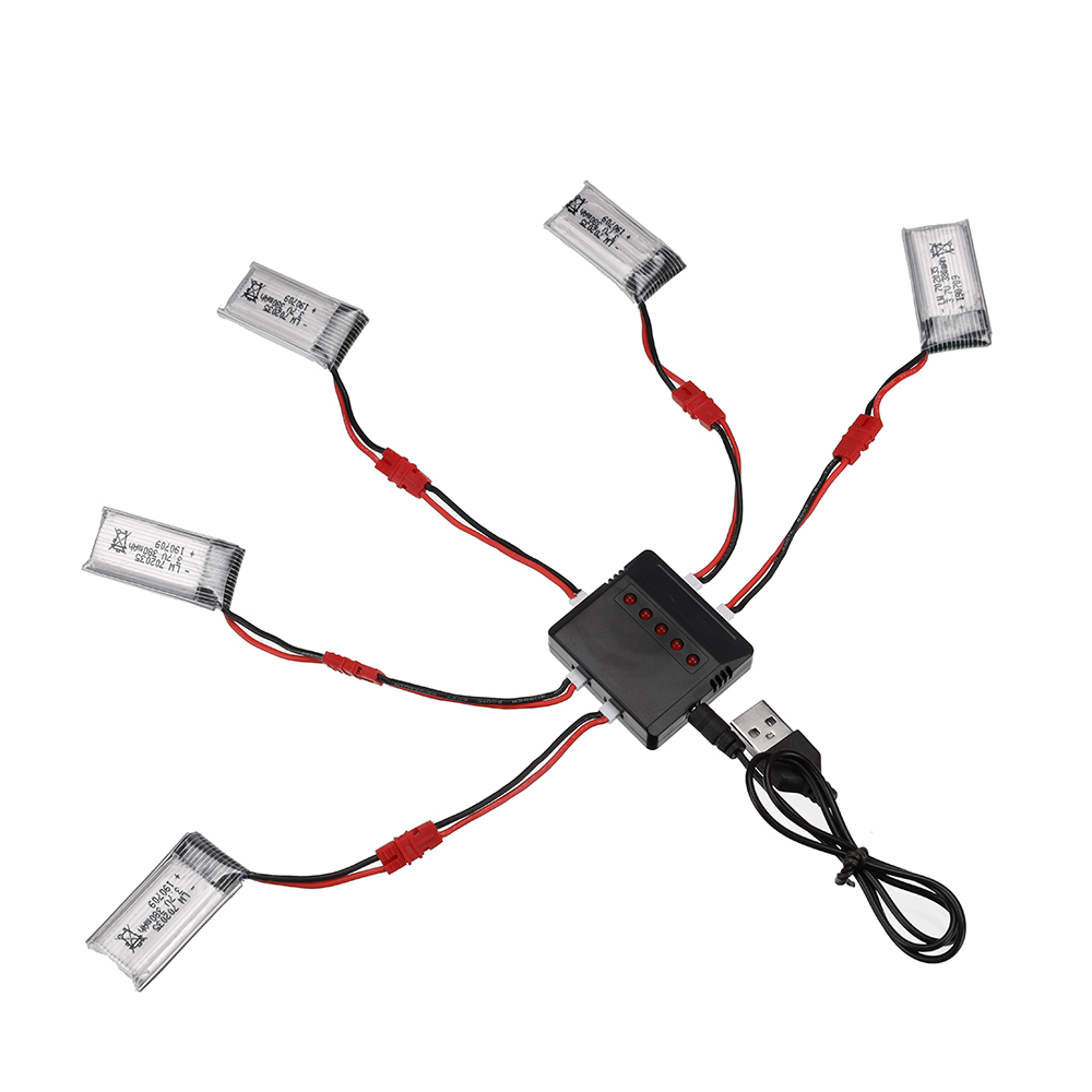 3.7V 380mAh Lipo Battery With  - Rc Helicopter Charger avaliação e preço