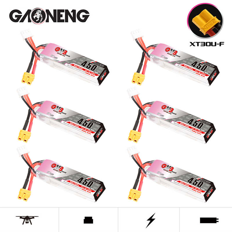 GNB LiPo Battery HV 2S 7.6V 45 - Rc Helicopter Parts avaliação e preço