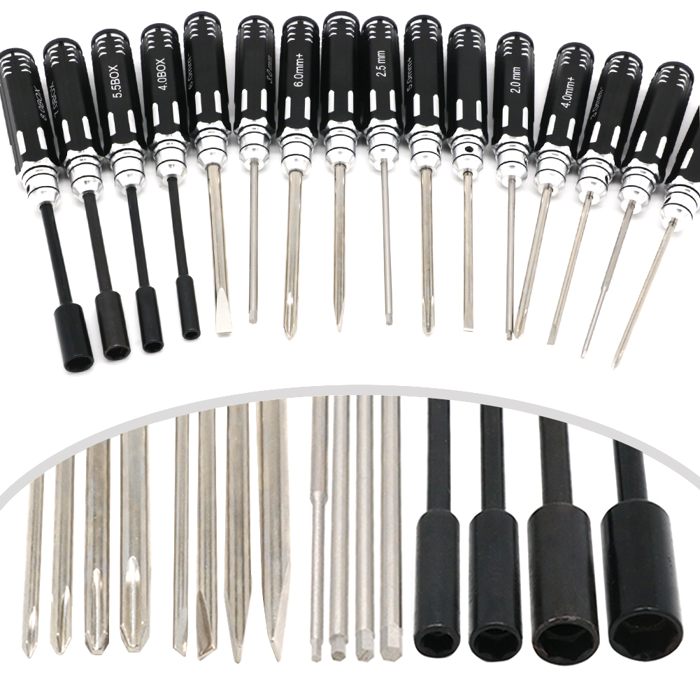 RC Hex Driver Set - 16pcs Hex  - Rc Helicopter Tool Kit avaliação e preço