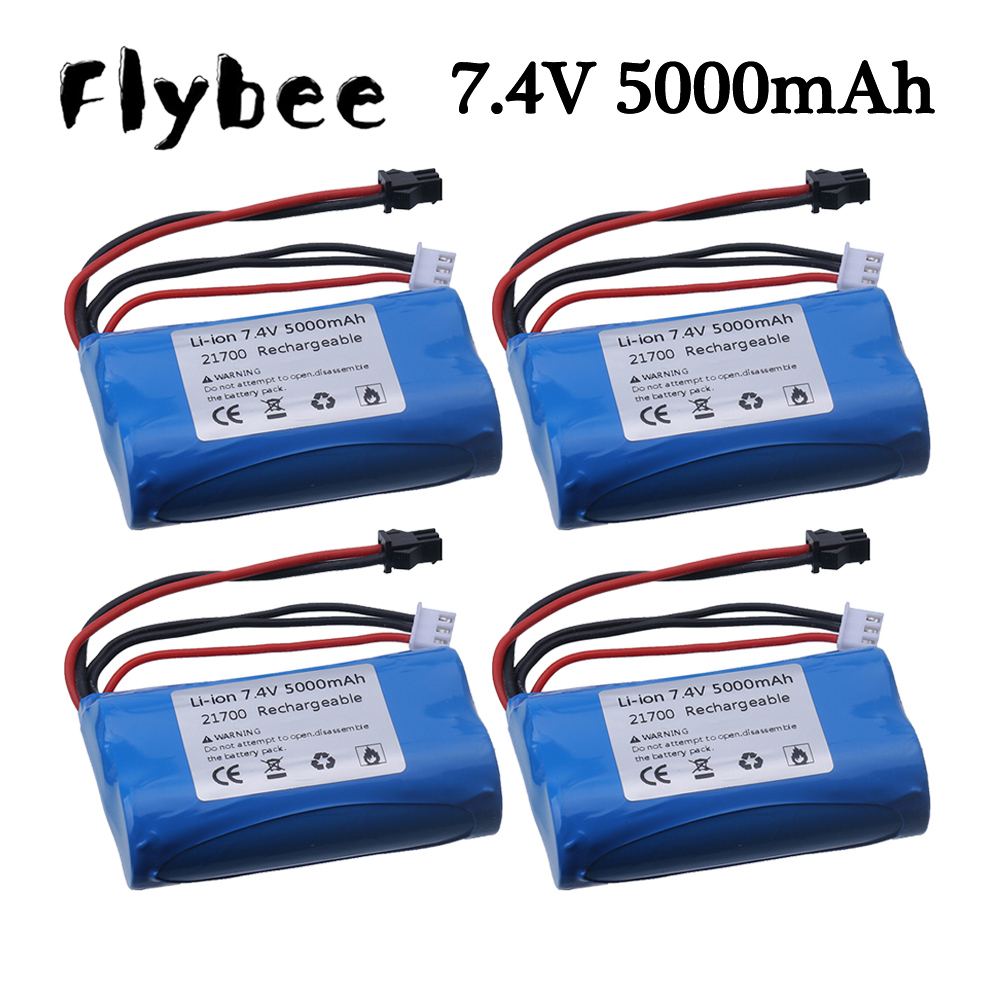 (SM Plug) 7.4V 5000mAH 21700 L - Rc Helicopter Parts avaliação e preço