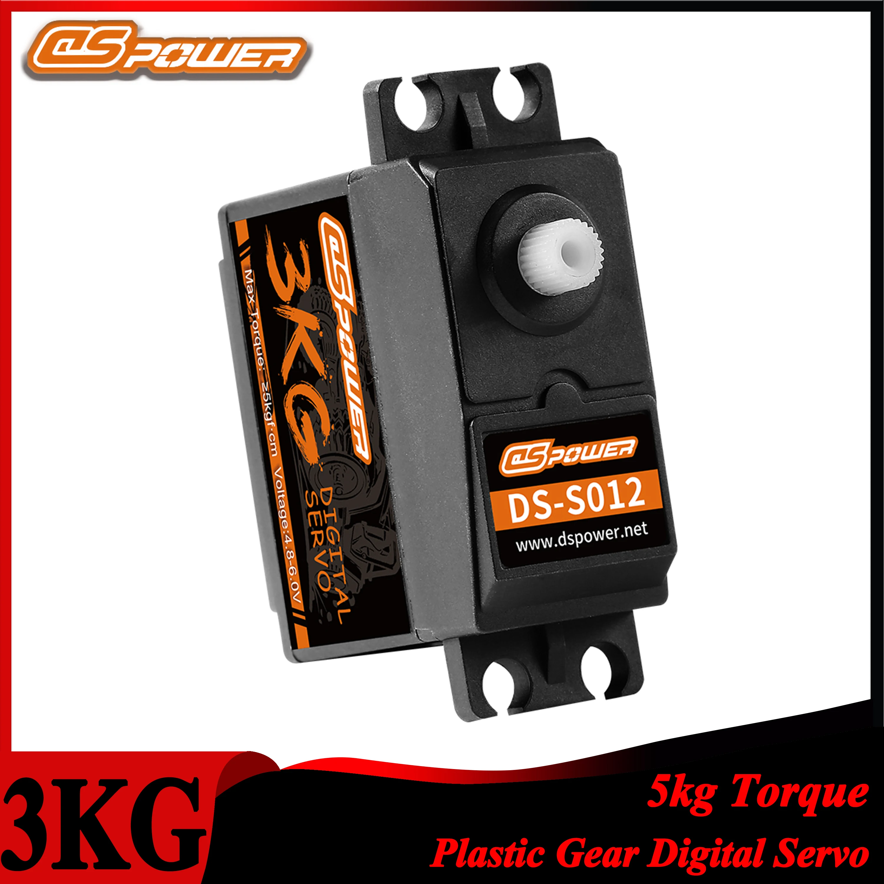 DSpower 3KG Plastic Gear Water - Rc Helicopter Servo avaliação e preço
