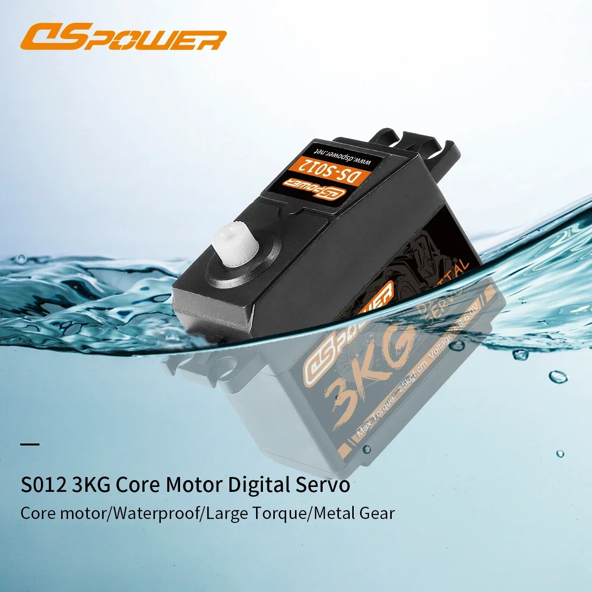 DSpower 3KG Plastic Gear Water - Rc Helicopter Servo avaliação e preço