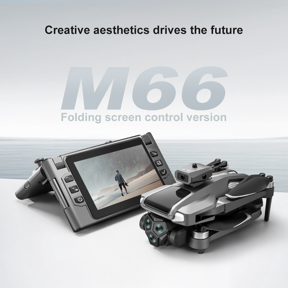 Foldable M66 RC Drone with 4.5 - Rc Helicopter Case avaliação e preço