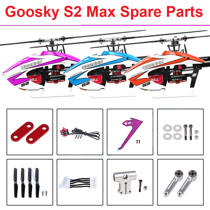 GOOSKY S2 MAX RC Helicopter Sp - Rc Helicopter Coaxial avaliação e preço