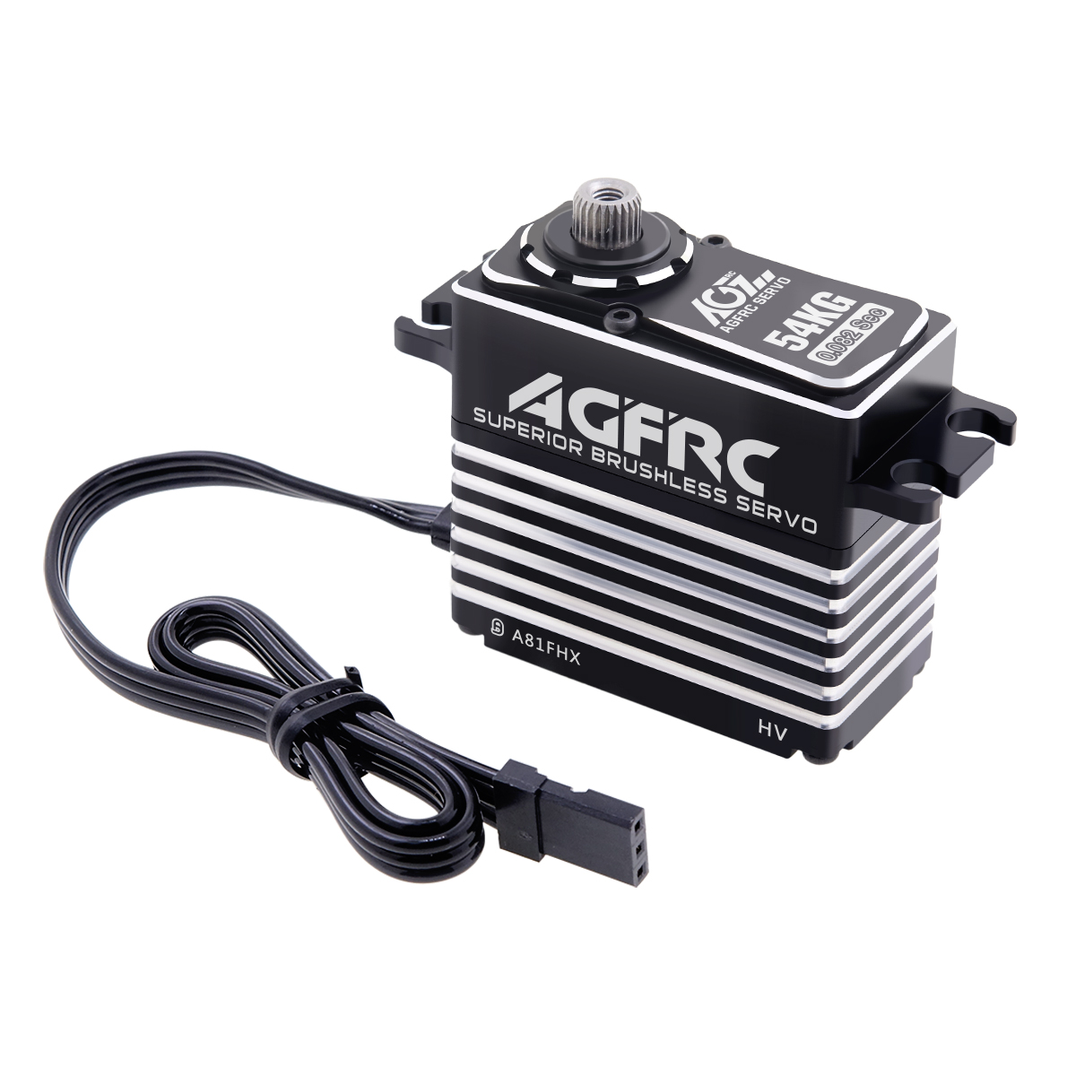 AGFRC A81FHX 54KG HV 4-Pole Br - Rc Helicopter Large avaliação e preço